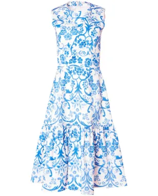 Carolina Herrera グラフィックプリント ノースリーブ ドレス - サムネイル1