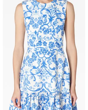 Carolina Herrera グラフィックプリント ノースリーブ ドレス - サムネイル4