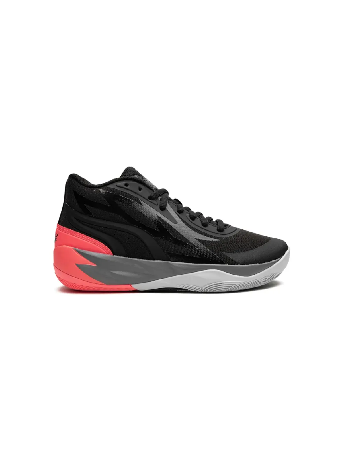 Puma Kids MB.02 ブラック/ピンク スニーカー - 画像2