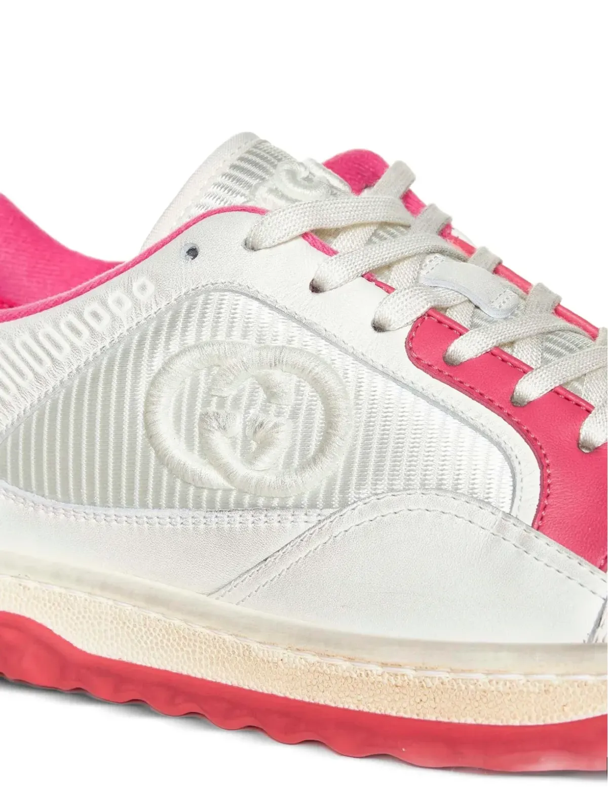 Gucci MAC80 レザー スニーカー - 画像4