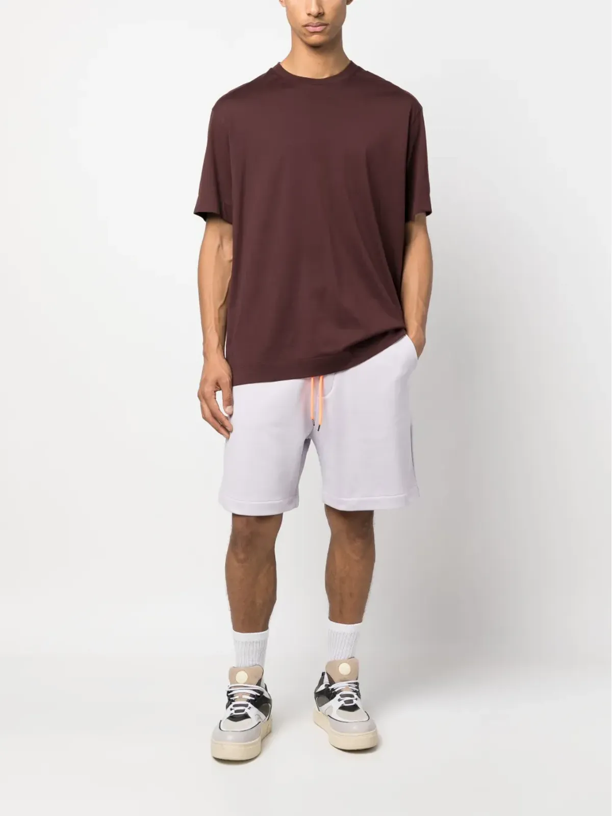 Vivienne Westwood ドローストリングウエスト オーガニックコットン ショーツ - 画像2