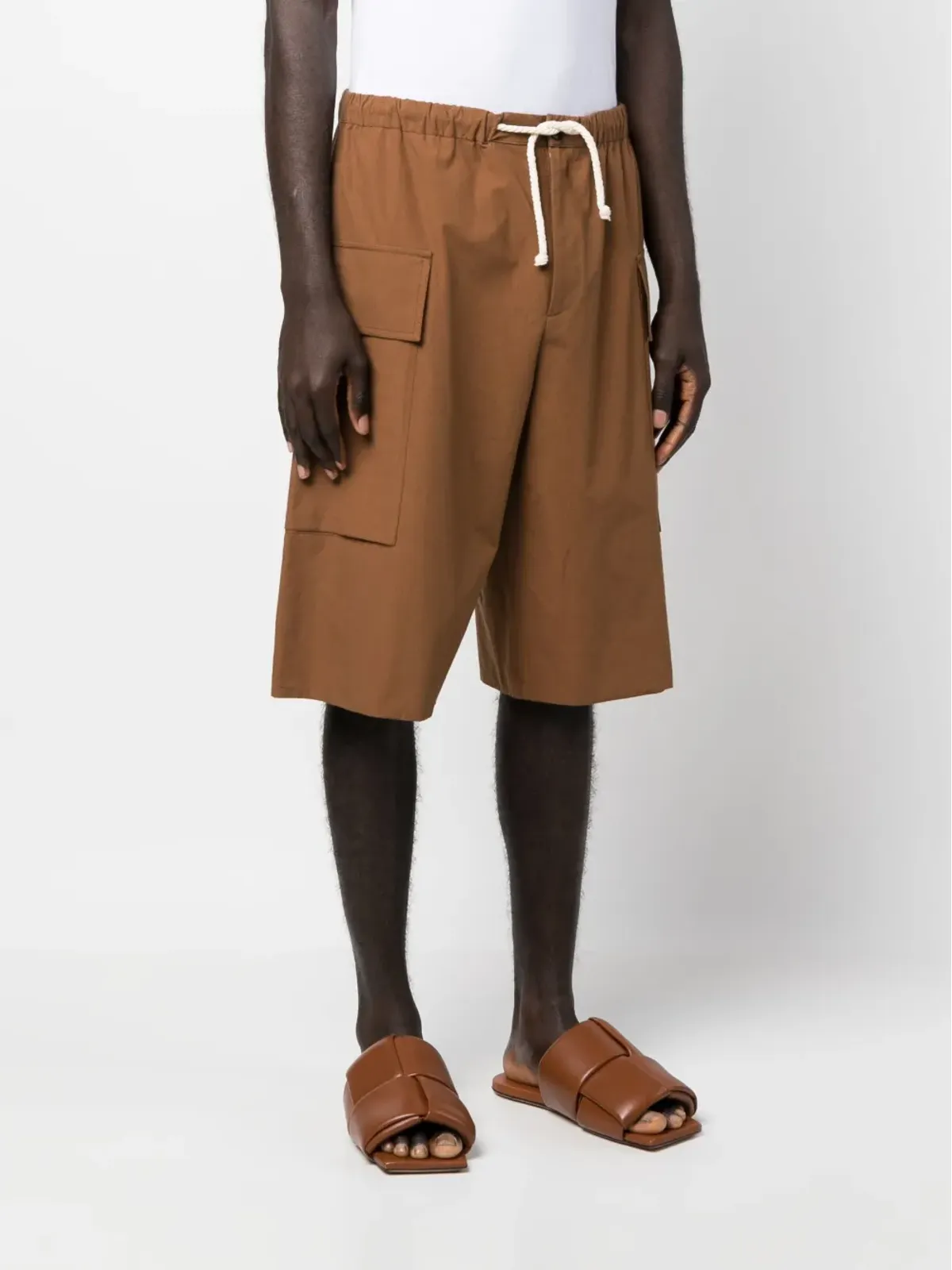 Jil Sander カーゴコットンショーツ - 画像3