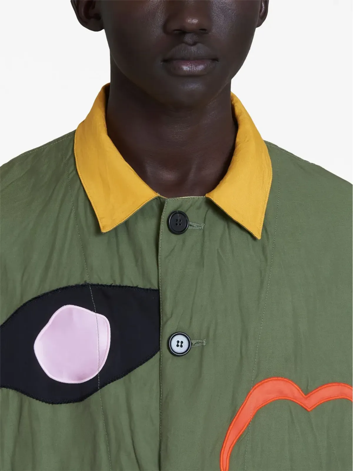 Marni ロゴパッチ シャツジャケット - 画像5