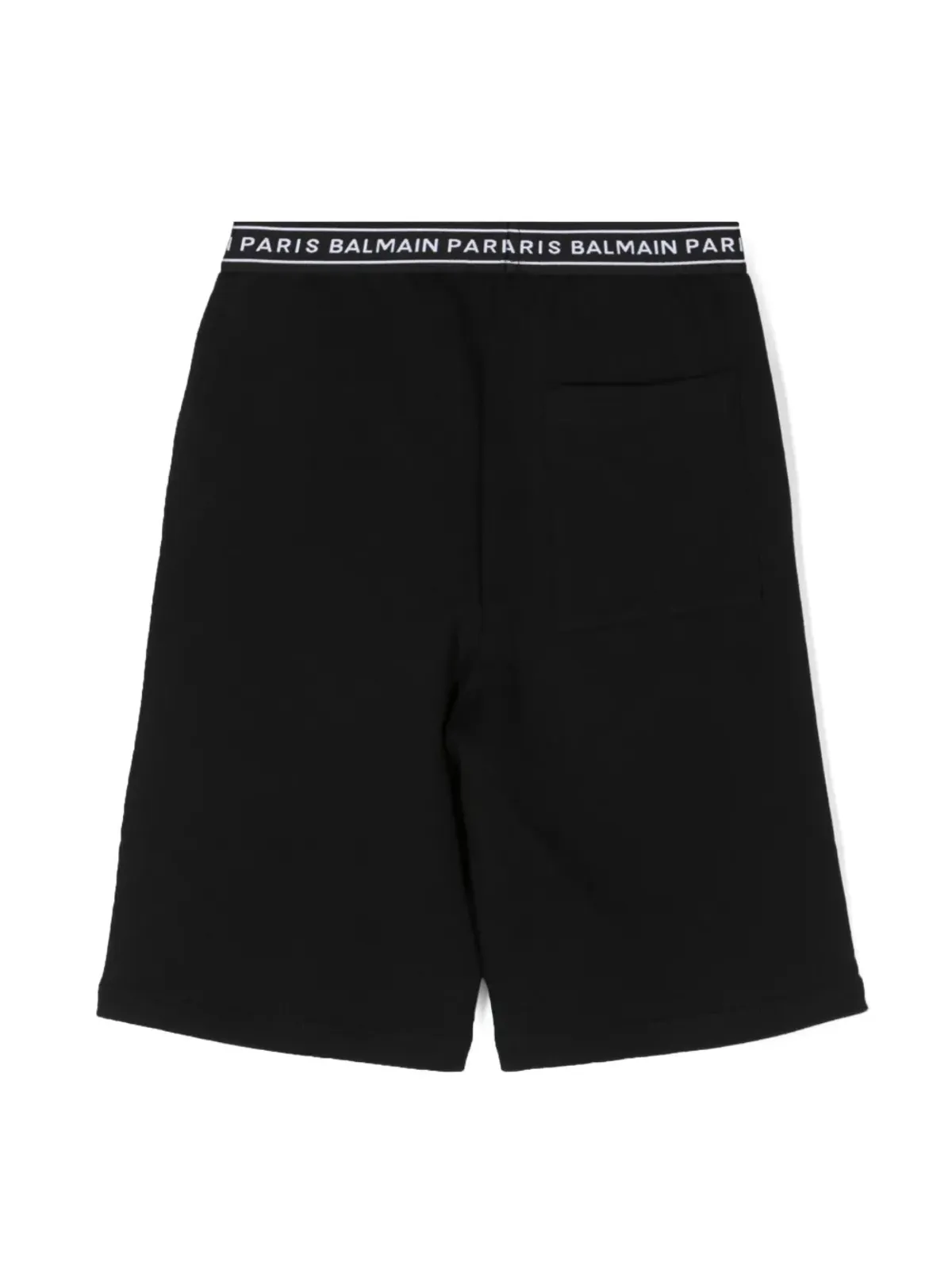 Balmain Kids ロゴウェストバンドショーツ - 画像2