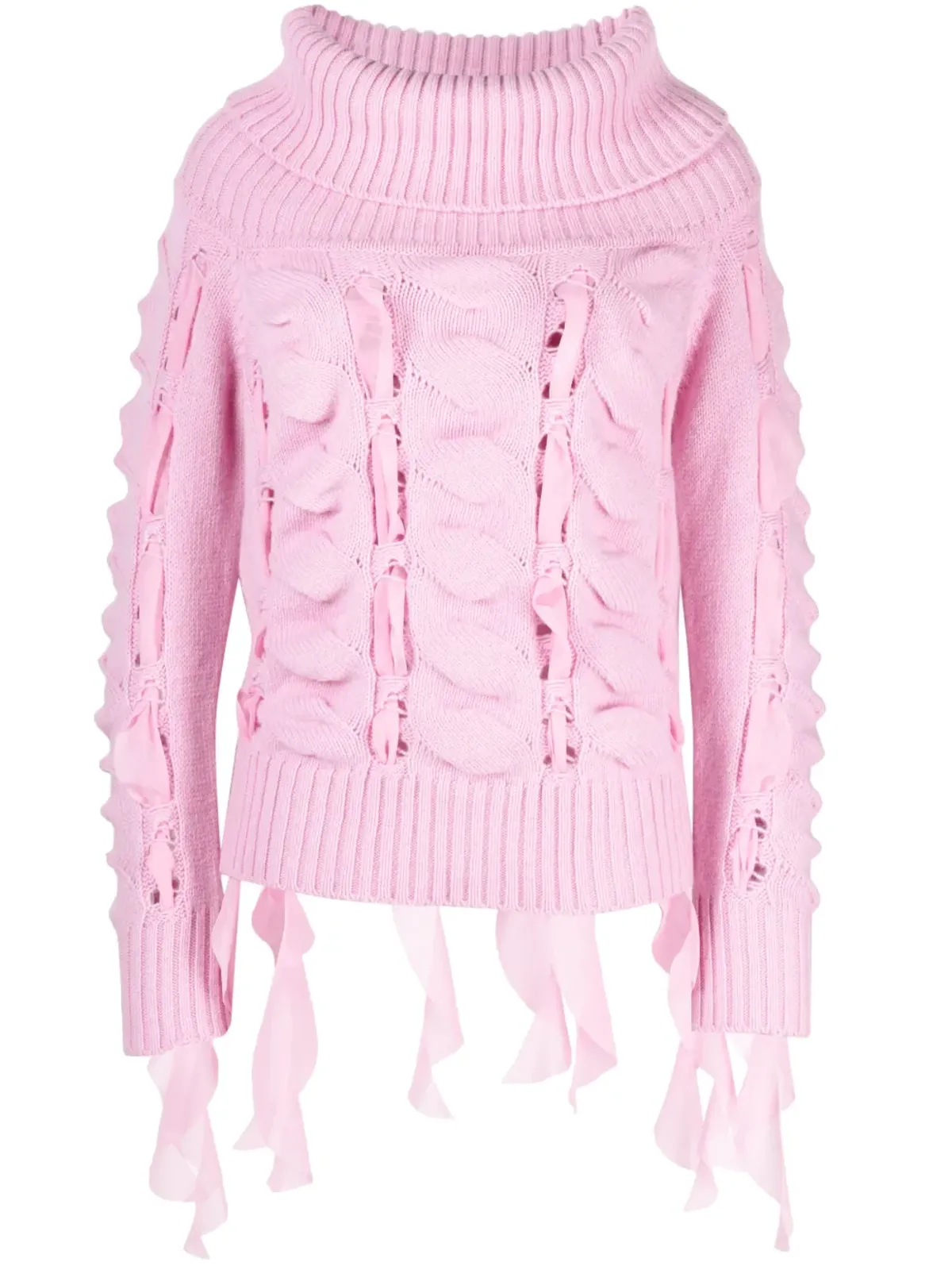 Blumarine オフショルダージャンパー - 画像1