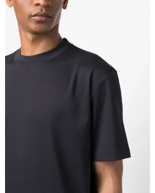 Loro Piana basic short-sleeved T-shirt - Blue - サムネイル5