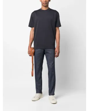Loro Piana basic short-sleeved T-shirt - Blue - サムネイル2