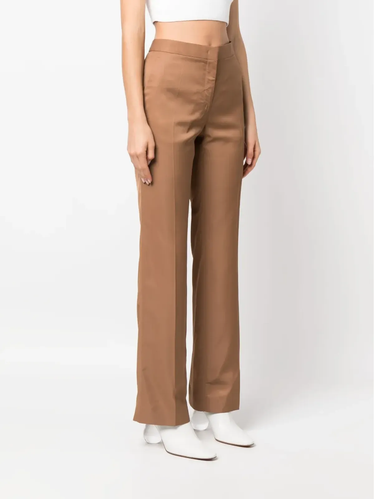 Jil Sander フレアテーラードパンツ - 画像3