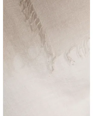 Faliero Sarti フリンジ付きカシミヤシルク混紡スカーフ - サムネイル2