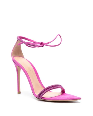 Gianvito Rossi モンテカルロ 115mm クリスタル装飾サンダル - サムネイル2