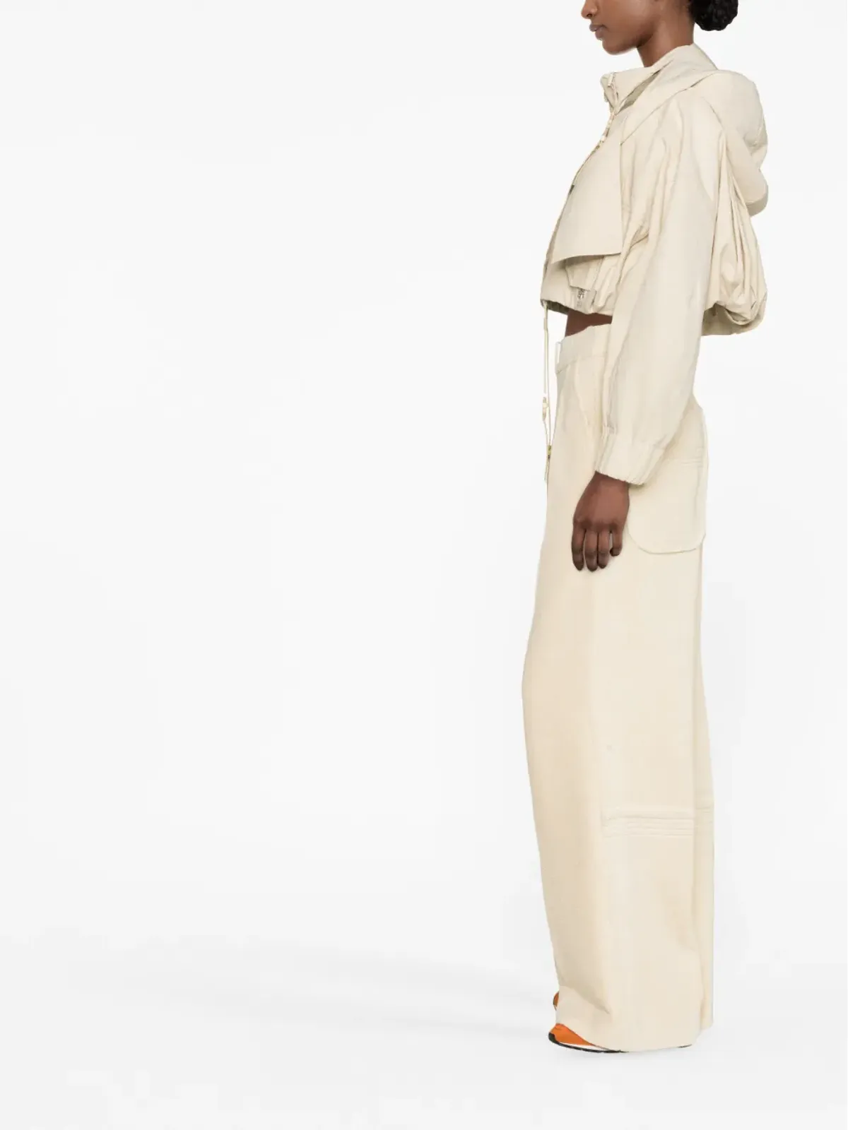 Jacquemus ワイドレッグフレアパンツ - 画像3