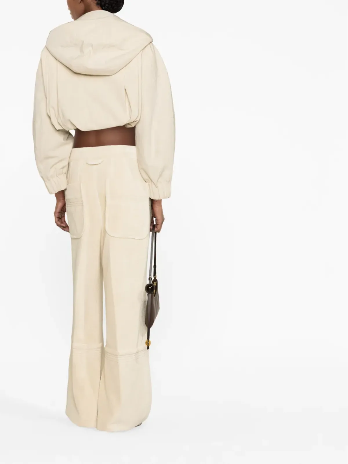 Jacquemus ワイドレッグフレアパンツ - 画像4