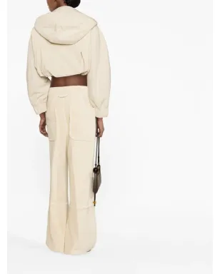 Jacquemus ワイドレッグフレアパンツ - サムネイル4
