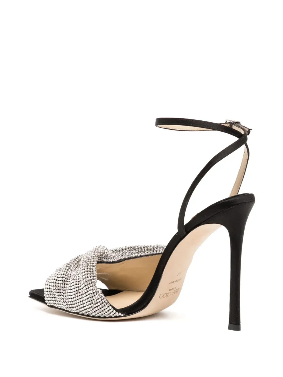 Jimmy Choo Naria クリスタル装飾サンダル - 画像3