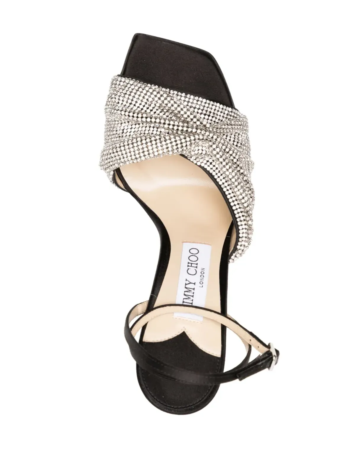 Jimmy Choo Naria クリスタル装飾サンダル - 画像4