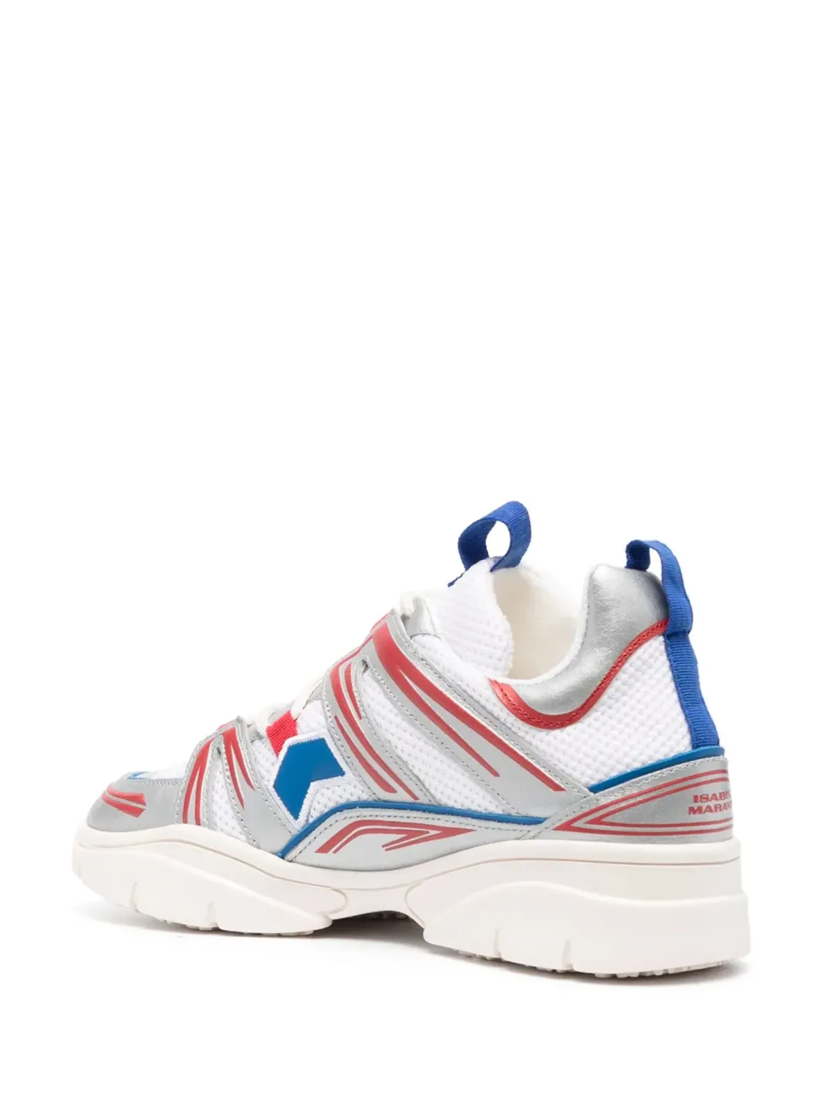 ISABEL MARANT Kindsay panelled sneakers - White - 画像3