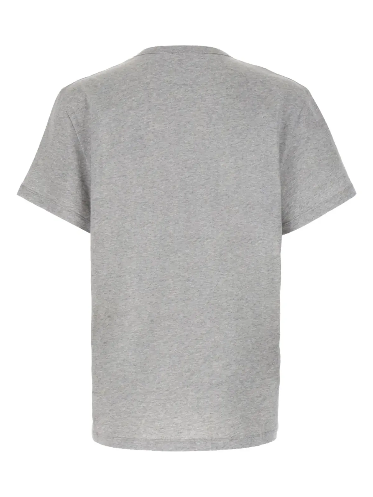 Alexander McQueen ロゴ刺繍コットンTシャツ - 画像2