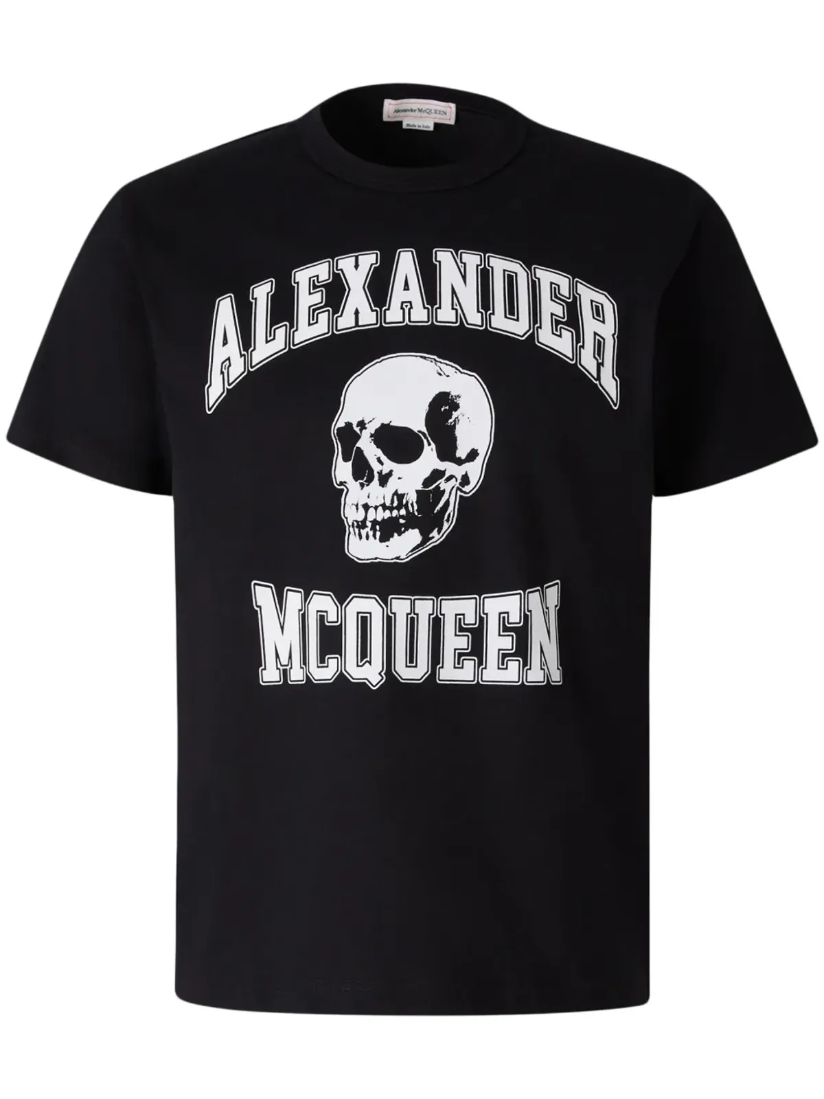 Alexander McQueen スカルロゴプリントTシャツ - 画像1
