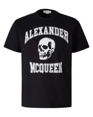 Alexander McQueen スカルロゴプリントTシャツ - サムネイル1