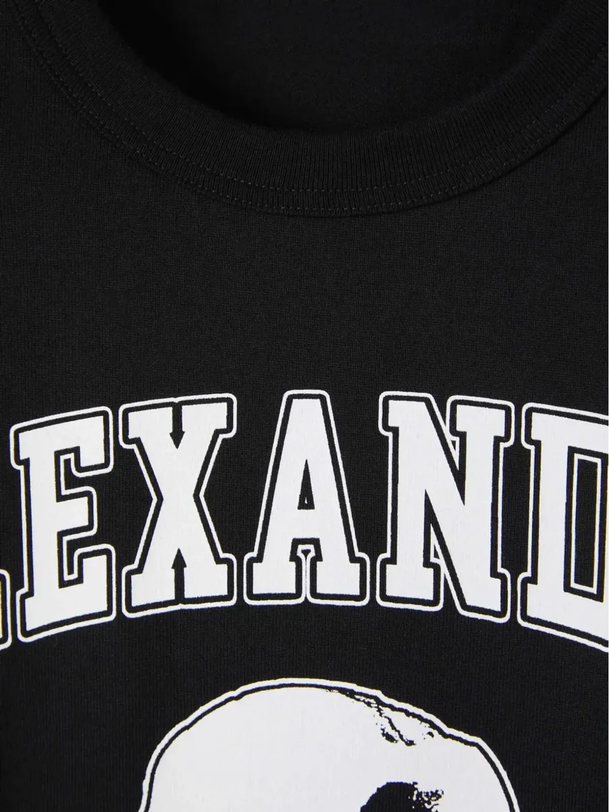 Alexander McQueen スカルロゴプリントTシャツ - 画像3