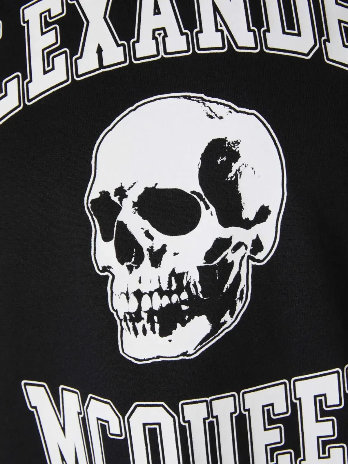 Alexander McQueen スカルロゴプリントTシャツ - 画像4