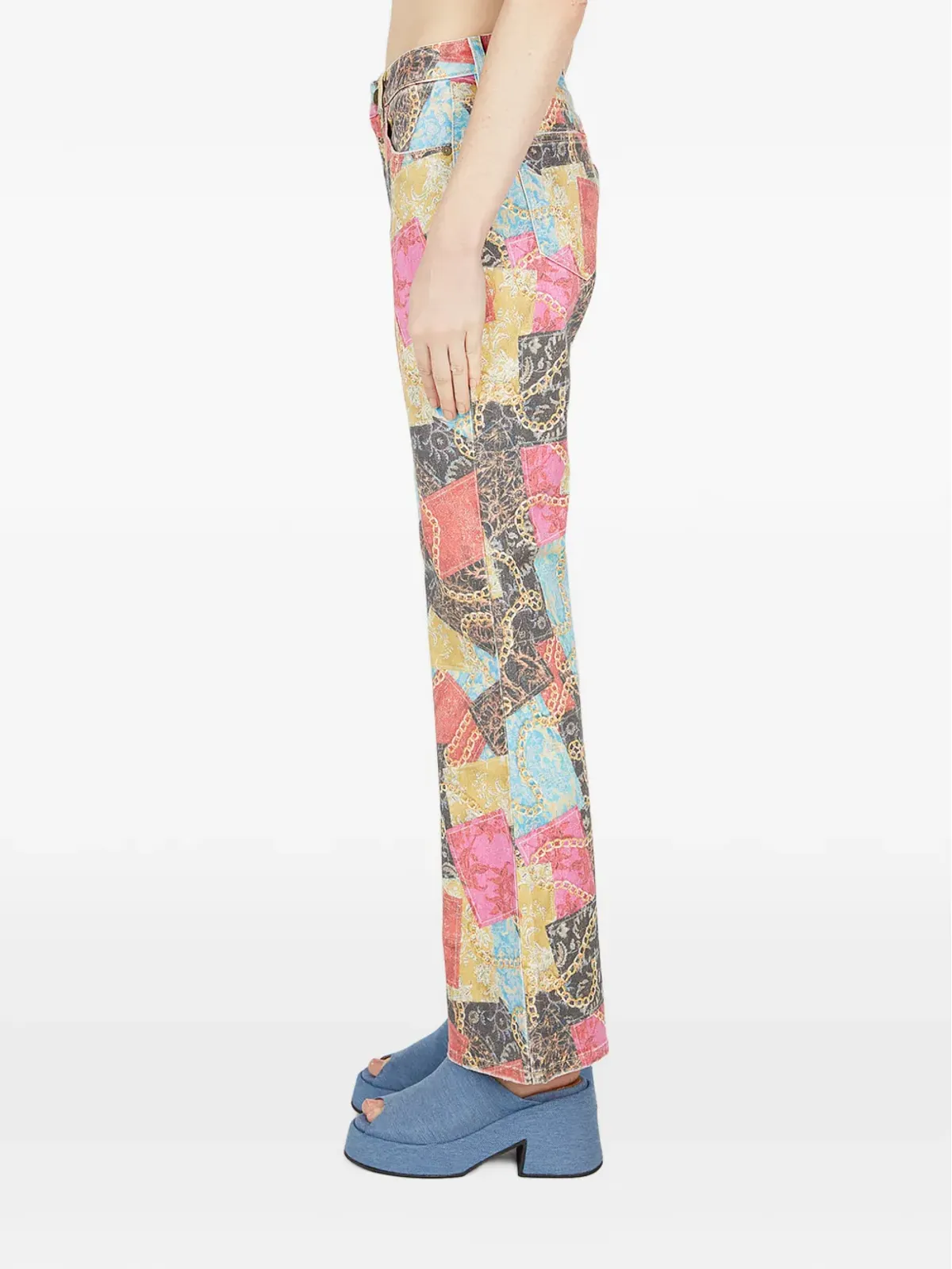 GUESS USA プリントフレアジーンズ - 画像3