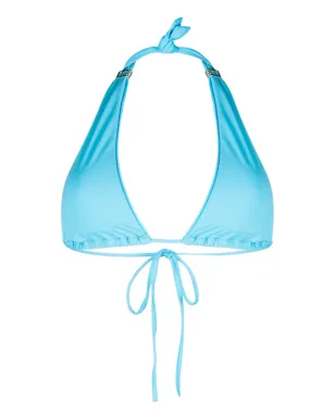 Melissa Odabash グレナダ ホルターネック ビキニトップ ブルー - サムネイル2