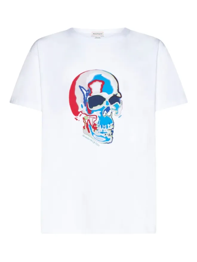 Alexander McQueen Alexander McQueen ソラライズド スカルプリント Tシャツの商品画像
