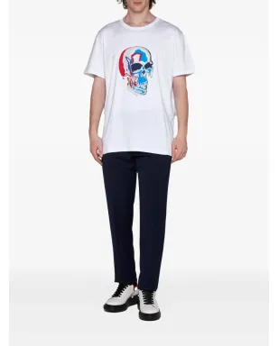 Alexander McQueen ソラライズド スカルプリント Tシャツ - サムネイル2
