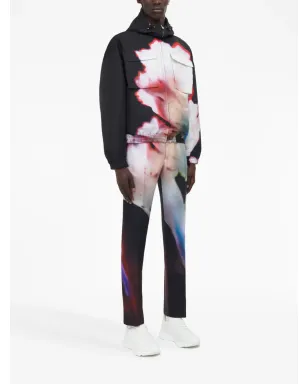 Alexander McQueen ソラライズド・フラワー フード付きジャケット - サムネイル3