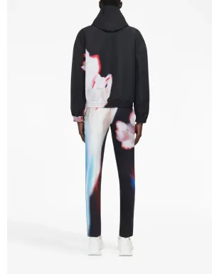 Alexander McQueen ソラライズド・フラワー フード付きジャケット - サムネイル4
