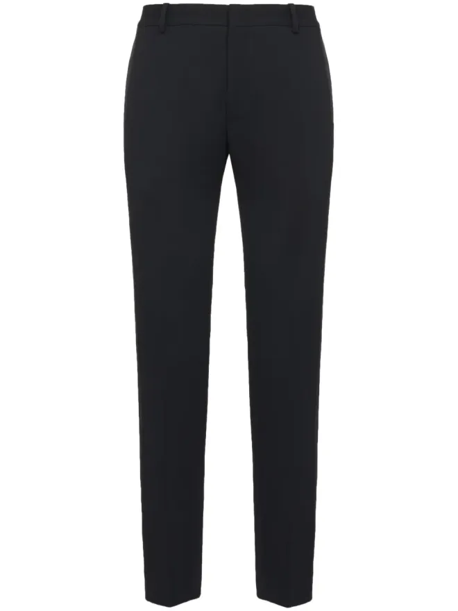 Alexander McQueen Alexander McQueen tailored tapered trousers - Blackの商品画像