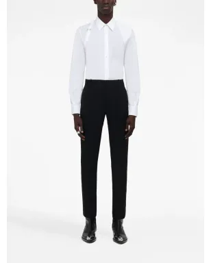 Alexander McQueen tailored tapered trousers - Black - サムネイル2