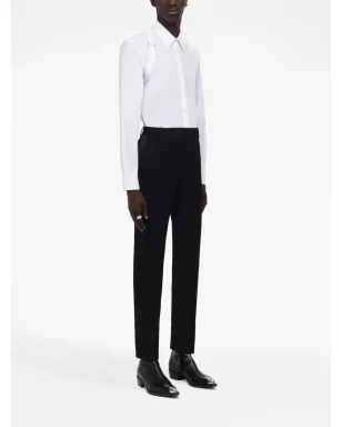 Alexander McQueen tailored tapered trousers - Black - サムネイル3