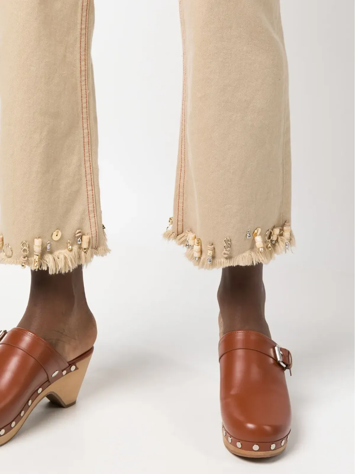 Jacquemus Le de Nîmes Court Artichaut ジーンズ - 画像5