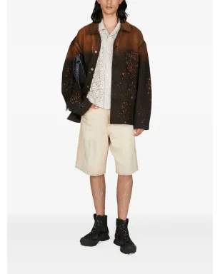 GUESS USA ペイントスプラター柄デニムジャケット - サムネイル2