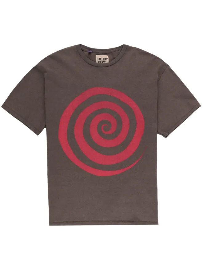 GALLERY DEPT. GALLERY DEPT. ロスト グラフィックプリント Tシャツ - ブラウンの商品画像