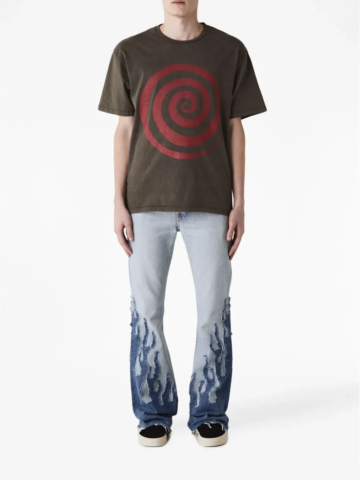 GALLERY DEPT. ロスト グラフィックプリント Tシャツ - ブラウン - 画像2