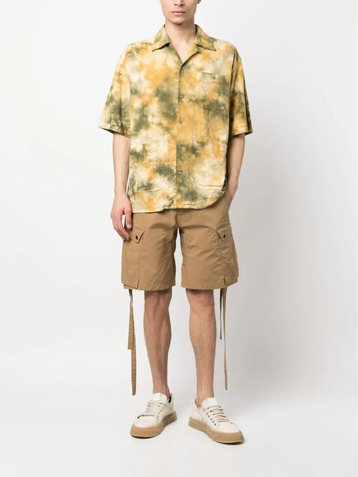 Maharishi ストラップディテールカーゴショーツ - 画像2
