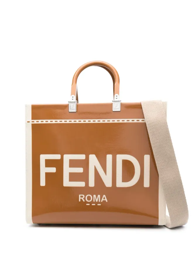 Fendi FENDI ロゴプリント トートバッグの商品画像