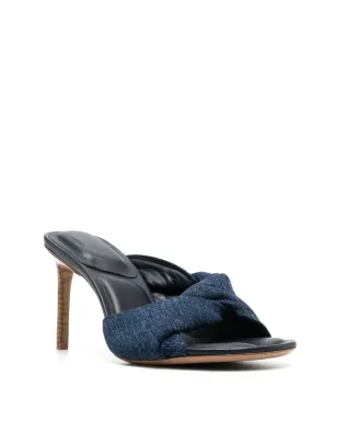 Jacquemus Les mules Bagnu sandals - Blue - サムネイル2
