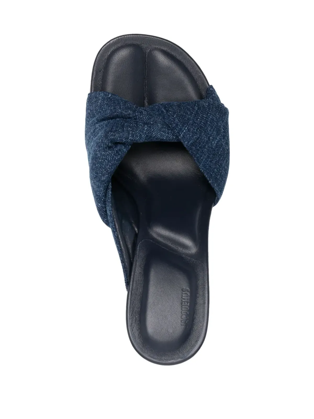 Jacquemus Les mules Bagnu sandals - Blue - 画像4