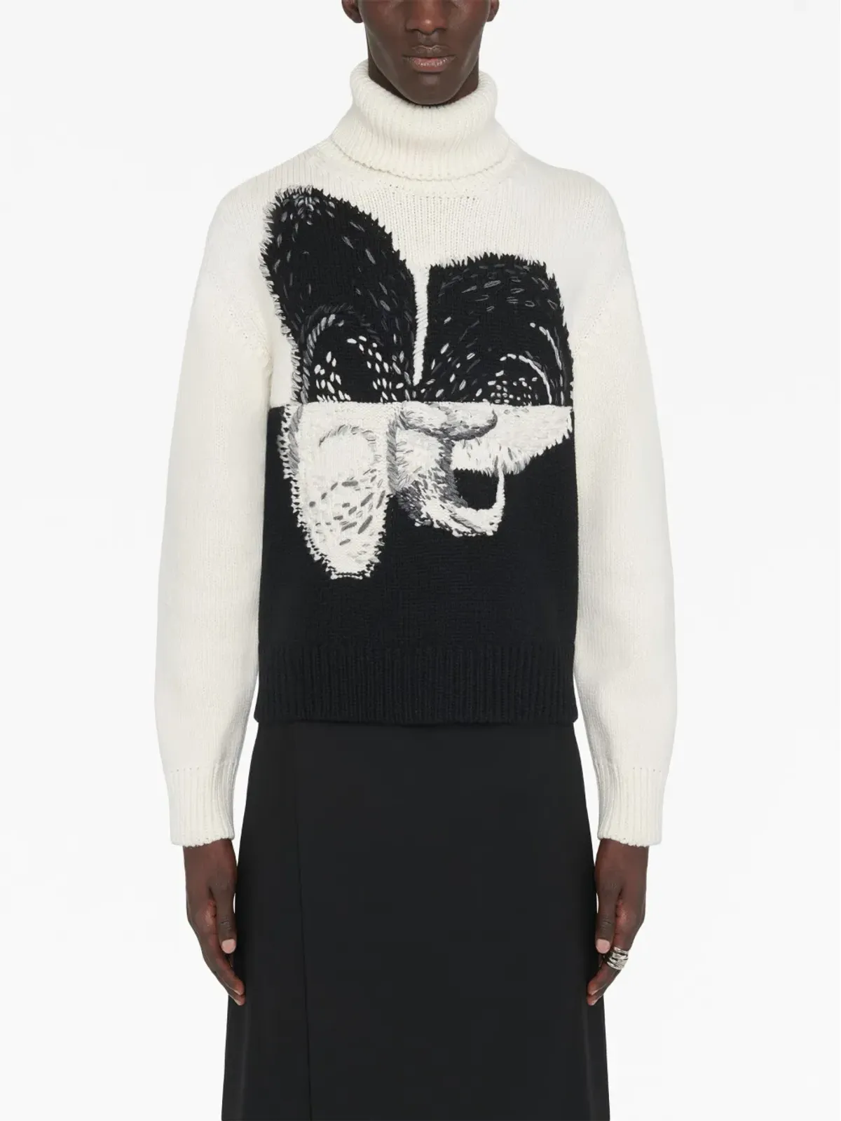 Alexander McQueen スプライスドオーキッド ジャンパー - 画像5