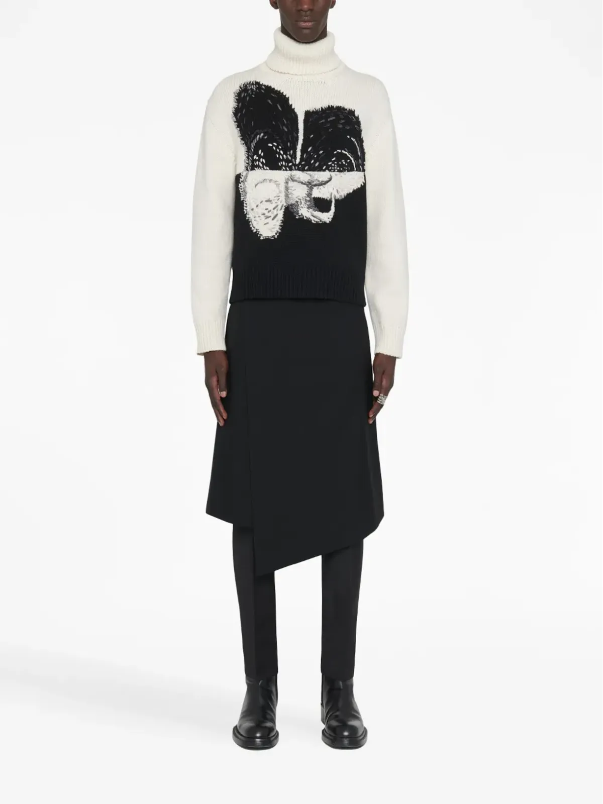 Alexander McQueen スプライスドオーキッド ジャンパー - 画像2
