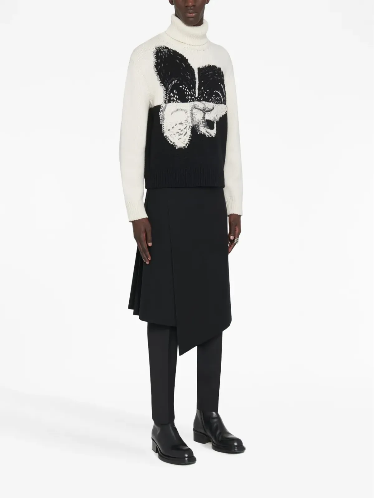 Alexander McQueen スプライスドオーキッド ジャンパー - 画像3