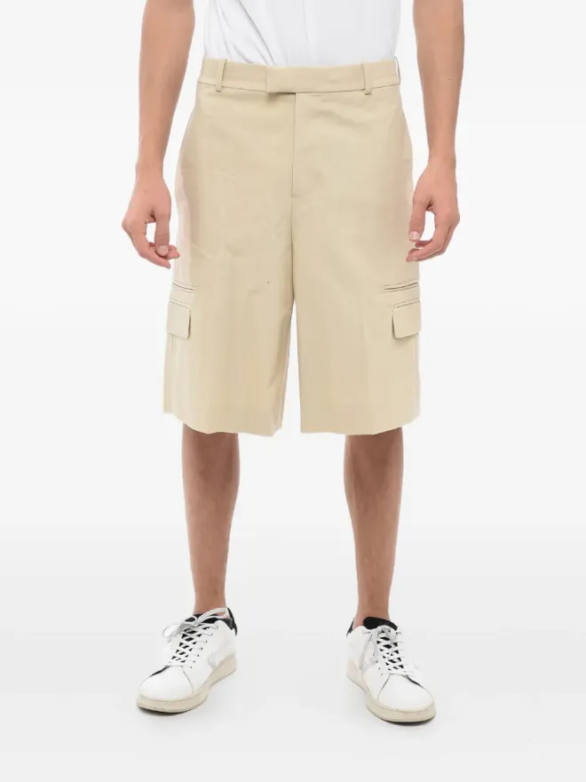 Alexander McQueen Alexander McQueen テーラードコットンショーツの商品画像
