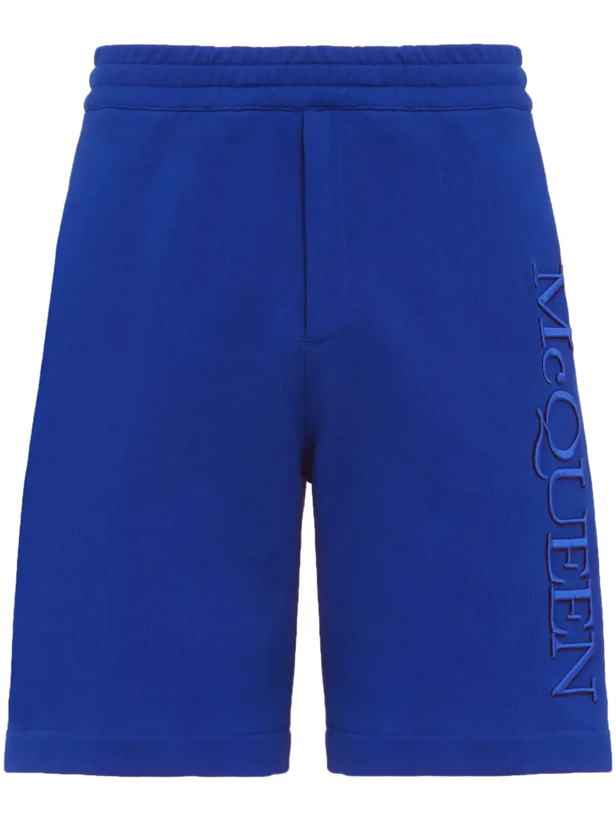 Alexander McQueen エンブロイダード ロゴ トラックショーツ - 画像1