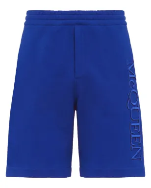 Alexander McQueen エンブロイダード ロゴ トラックショーツ - サムネイル1