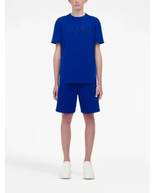 Alexander McQueen エンブロイダード ロゴ トラックショーツ - サムネイル2