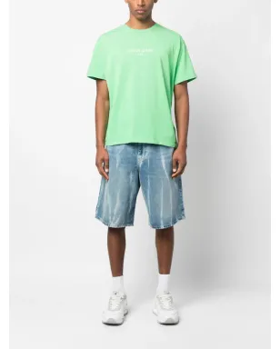 GUESS USA ロゴプリント半袖コットンTシャツ - サムネイル2
